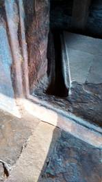 Well defined drainage comes under the door frame.jpg
