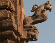Udyata singha over elephant on Megheswar